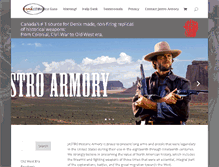 Tablet Screenshot of jastroarmory.com